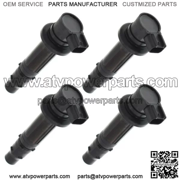 4PCS Ignition Coil For Yamaha FZ1 V-MAX 1700 YZF-R1 YZF-R6 5VY-82310-00-00 - Image 4
