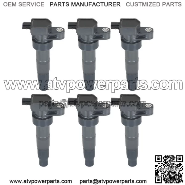 6X Ignition Coils For Hyundai Genesis Santa Fe Sonata Sorento V6 3.3/3.8L UF546