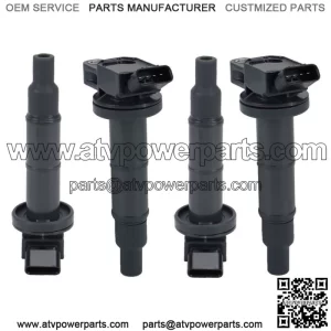 UF333 Set of 4 Ignition Coil For Camry Lexus Scion Rav4 Highlander TC 2.4L