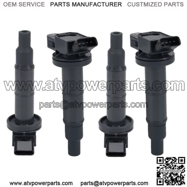 UF333 Set of 4 Ignition Coil For Camry Lexus Scion Rav4 Highlander TC 2.4L