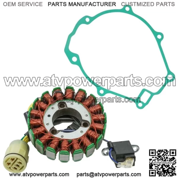 Stator & Gasket for Honda TRX350FE Rancher Es 4X4 2000-2006 - Image 5