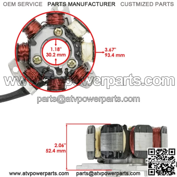 Stator for Honda ATC250R ATC 250R 1985 1986 Magneto Alternator Atv New - Image 2