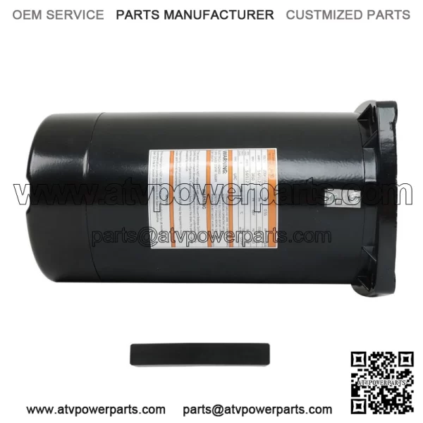 USQ1072 3/4 HP 3450 RPM 48Y Frame 115/230V Swimming Pool Booster Pump Motor - Image 2