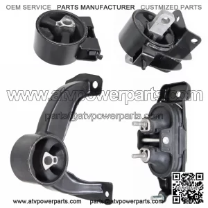 Motor & Trans Mount For 08-10 Chrysler Town Country Dodge Grand 3.3 3.8 4.0L