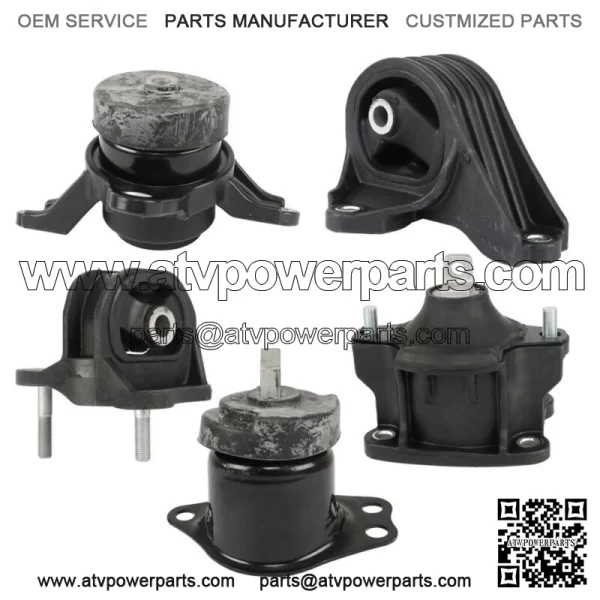 Motor Mount Set For 2014-2017 Honda Accord 2.4L Engine Only AT CVT Trans
