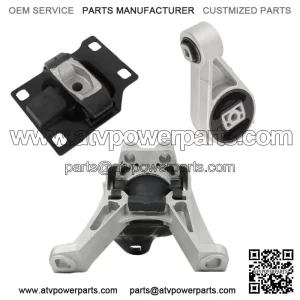 For 2010-2013 Ford Transit Connect 2.0L Engine Motor & Trans Mount Set 3PCS