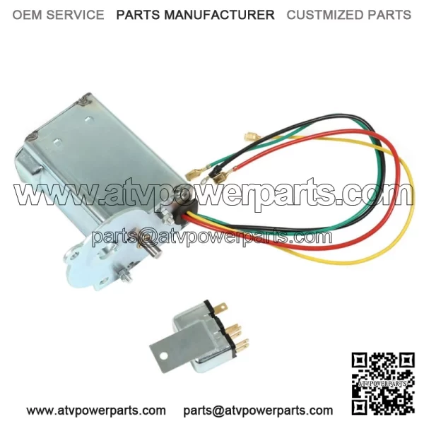 Convertible Top Electric Lift Motor & Relay For Chevy Caprice Impala 1971 - 1975 - Image 2