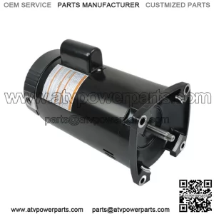 2 HP 3450 RPM 56Y Frame 230V Square Flange Pool Motor Century # B2855