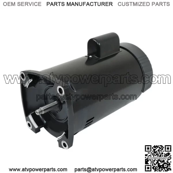 2 HP 3450 RPM 56Y Frame 230V Square Flange Pool Motor Century # B2855 - Image 2