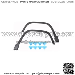 2Pcs Front Left & Right Fender Flares Set For Jeep Cherokee 2014-2017 CH1291111
