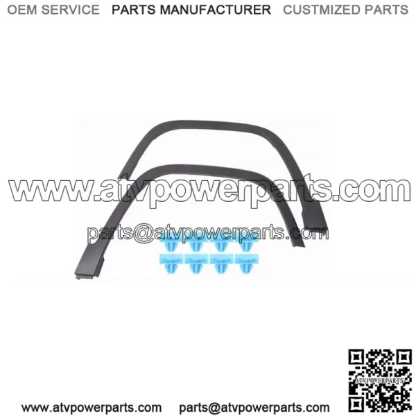 2Pcs Front Left & Right Fender Flares Set For Jeep Cherokee 2014-2017 CH1291111