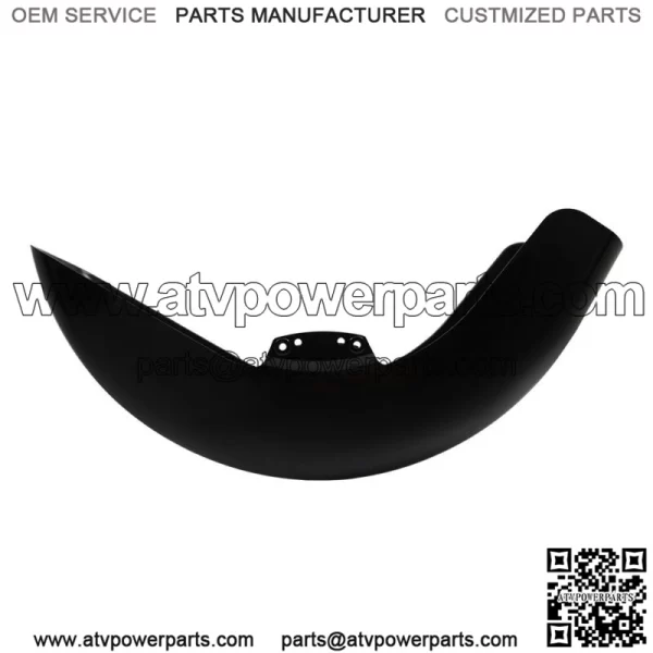 Vivid Black Front Fender For Touring Touring Street Road Glide 14-23 - Image 2