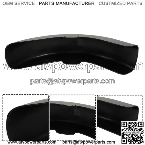 Vivid Black Front Fender For Touring Touring Street Road Glide 14-23 - Image 3