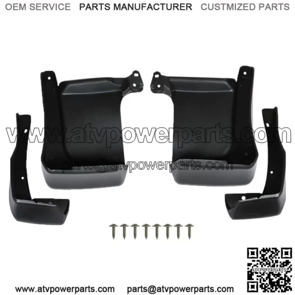 For 2013-2015 Honda Accord Mud Flaps Guards Splash Protectors Front Rear 4Pcs - Image 3
