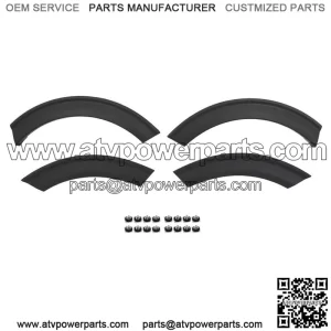 New Rear Left&Right Fender Flares For 2020-2021 Ford Explorer Black 4pcs