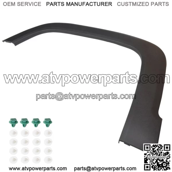 Fender Flares For 2015 2016-2023 Jeep Renegade Front Left CH1290113 Dark Gray - Image 2