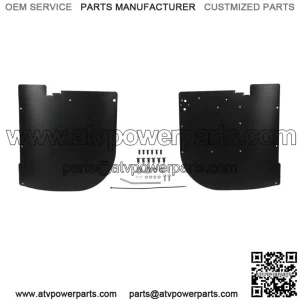 Rear Wheel Inner Liner Mud Guards Fenders For 13-17 Polaris Ranger XP900 XP1000