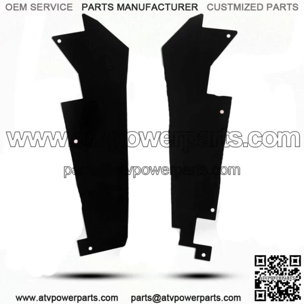 Rear Fender Flares Inner Splash Guard Mud  for 2020-2022 Polaris RZR Pro XP /4 (For: Polaris) - Image 3