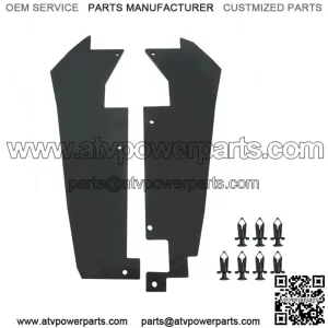 Rear Fender Flares Inner Splash Guard Mud for Polaris RZR Pro XP Accessories (For: Polaris)