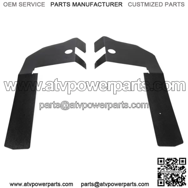 Set of 6 Fender Flares Black ABS For Polaris Midsize Ranger 570 & ETX 2015-2022 (For: Polaris) - Image 4
