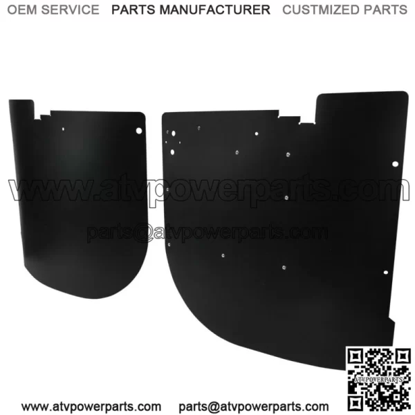 Rear Wheel Inner Liner Mud Guards Fenders For Polaris Ranger XP900 XP1000 13-17 - Image 2