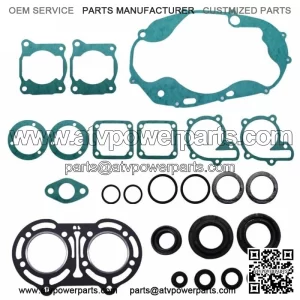 For 1987-2006 Yamaha Banshee YFZ350 Engine Gasket Set With Oil Seals Kit