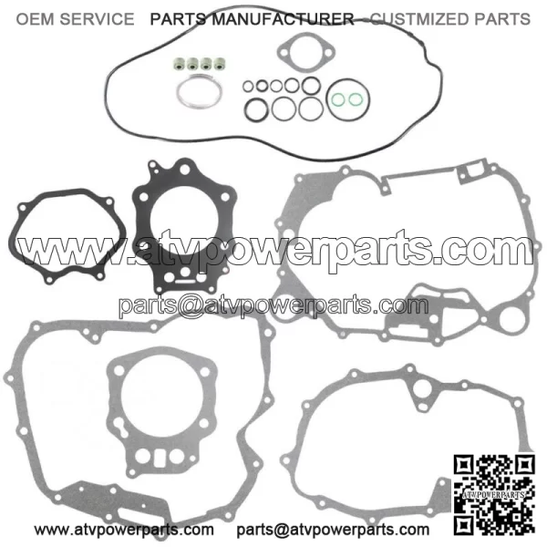 Complete Full Engine Gasket Kit Set For Honda Foreman 450 4x4 TRX450 1998-2004