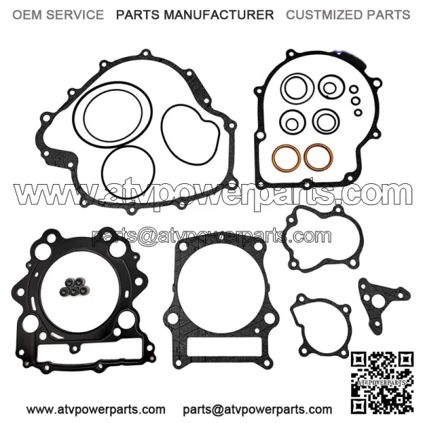 Complete Gasket Kit Top Bottom End Engine For Yamaha Grizzly RHINO 660 ATV UTV (Fits: Yamaha Rhino 660)