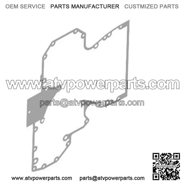 Engine Timing Gear Cover Gasket - Image 2