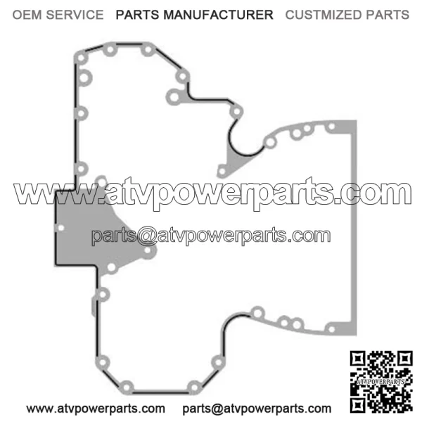 Engine Timing Gear Cover Gasket - Image 4