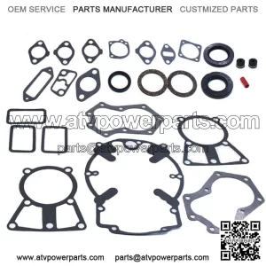 M18 Fits For Kohler M20 KT17 19 21 Replaces 25 755 37-S Gasket Set W/ Seals Kit