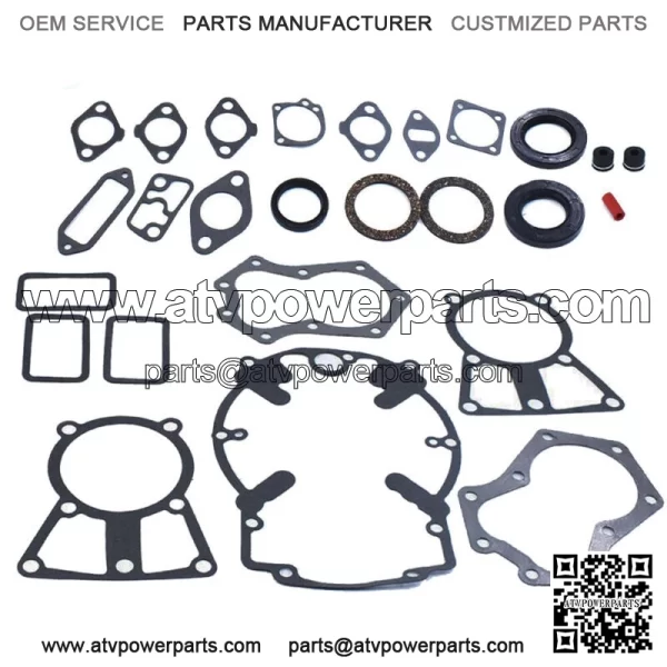 M18 Fits For Kohler M20 KT17 19 21 Replaces 25 755 37-S Gasket Set W/ Seals Kit