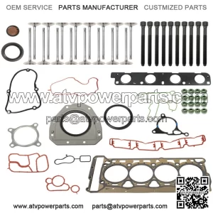 Fit For VW EOS Jetta Passat CC GTI 2.0 TSI Cylinder Head Gasket Valves Bolts Kit