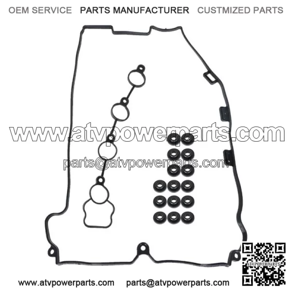 Set Valve Cover Gaskets for Chevy Chevrolet Malibu Cobalt Saturn Vue HHR G6 - Image 4