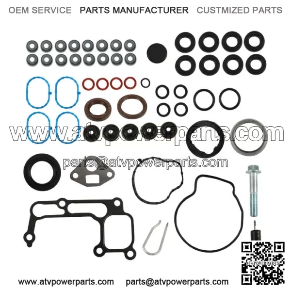 Head Gasket Set Timing Belt Water Pump Kit For 01-05 Honda Civic 1.7L SOHC D17A1 - Image 2
