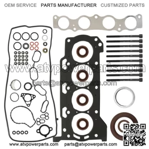 Head Gasket With Bolts Set For 2010-2015 Toyota Prius V Lexus CT200h 1.8L 2ZRFXE