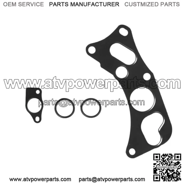 Coolant / Water Passage T-Stat Housing Gasket Kit For Honda Odyssey Pilot V6 - Image 3