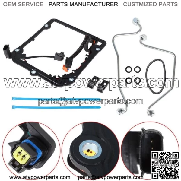 Powerstroke Diesel HPFP High Pressure Fuel Pump Gasket Kit For 08-10 Ford 6.4L