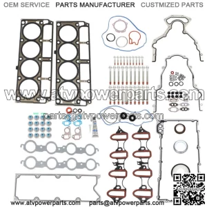 For 2004-2007 Chevy Tahoe 2004-2006 GMC Yukon 4.8L Full Gasket set & Head Bolts