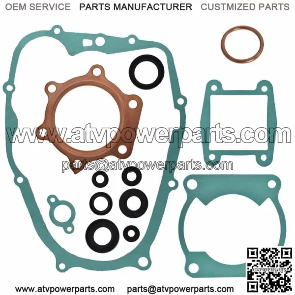 Complete Engine Gasket kit Set with Oil Seals for Yamaha Blaster 1988-2006 - Image 2