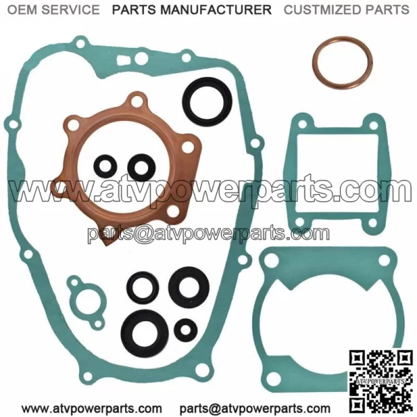Complete Engine Gasket kit Set with Oil Seals for Yamaha Blaster 1988-2006 - Image 3