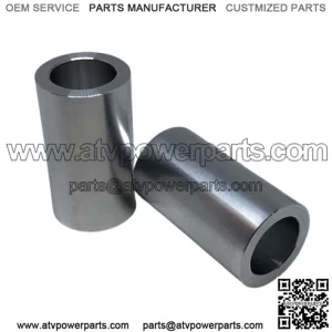 25MM ID x 2.00" Long Aluminum Harley Motorcycle Wheel Axle Spacer - pair