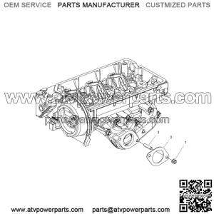 Polaris Gasket,  OEM Part 3040083, Qty 1