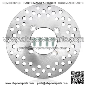 Front Brake Disc Rotor W/Bolts for Yamaha Rhino 450 660 700 YXR450F/660F/700F (Fits: Yamaha Rhino 660)