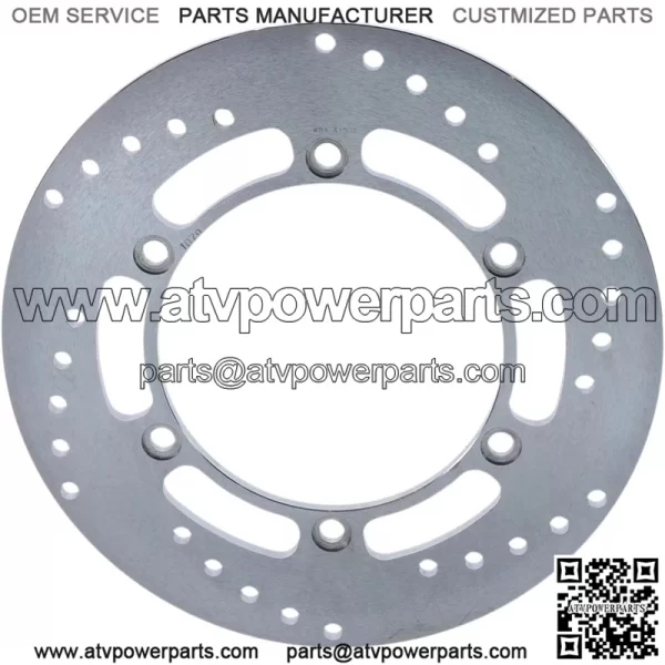 Moto Motorcycle Motorbike HPSR Series Solid Round Brake Rotor - MD1079