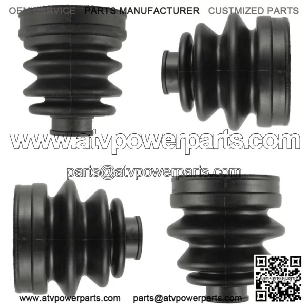 2 Rear Axle Inner Outer CV Boot Kit for Yamaha Rhino 660 YXR660F 4WD 2005-2007 (For: 2006 Yamaha Rhino 660) - Image 5