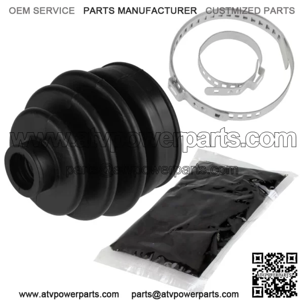 Front Axle CV Boot Kit for Yamaha Rhino 660 YXR660F 4X4 2005 2006 2007