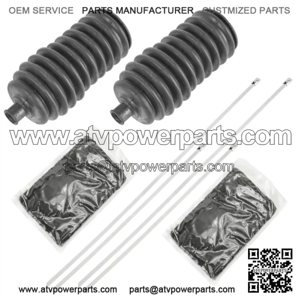 2 Steering Rack Pinion Boot Dust Seal For Yamaha Rhino 660 YXR660F 4X4 2004-2007 (For: 2006 Yamaha Rhino 660)