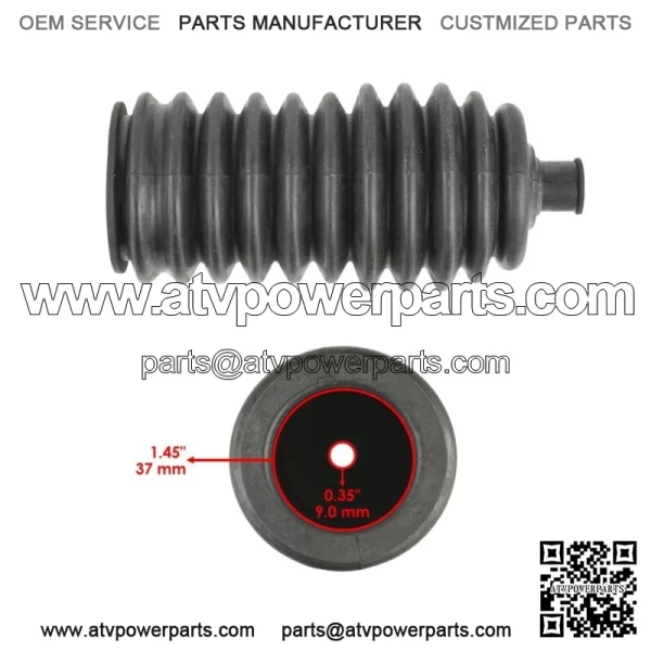 2 Steering Rack Pinion Boot Dust Seal For Yamaha Rhino 660 YXR660F 4X4 2004-2007 (For: 2006 Yamaha Rhino 660) - Image 2