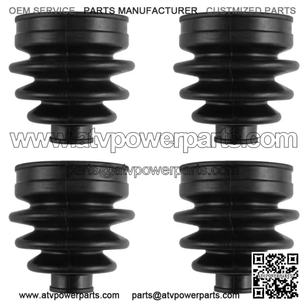 2 Front Right Left Axle CV Boot Kit for Yamaha Rhino 660 YXR660F 4X4 2005-2007 (For: 2006 Yamaha Rhino 660) - Image 4